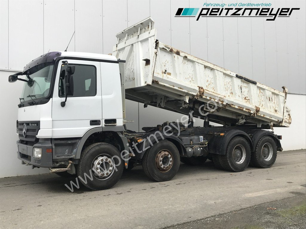 Tipper MERCEDES-BENZ Actros 4141 K 8x4 Bordmatik, 3 Pedale Meiller 3-Seitenkipper: picture 23