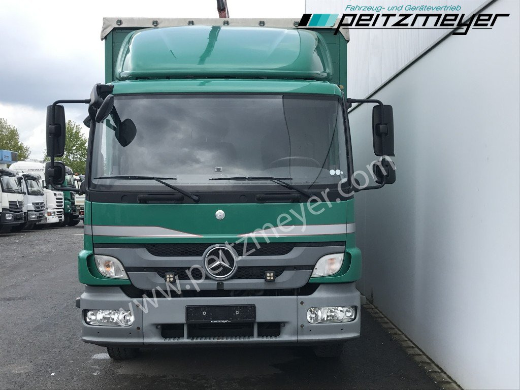 MERCEDES-BENZ Atego 1224 L Pritsche m. Heckkran Funk 4 x hydraulisch - Curtainsider truck, Crane truck: picture 5 MERCEDES-BENZ Atego 1224 L Pritsche m. Heckkran Funk 4 x hydraulisch - Curtainsider truck, Crane truck: picture 5