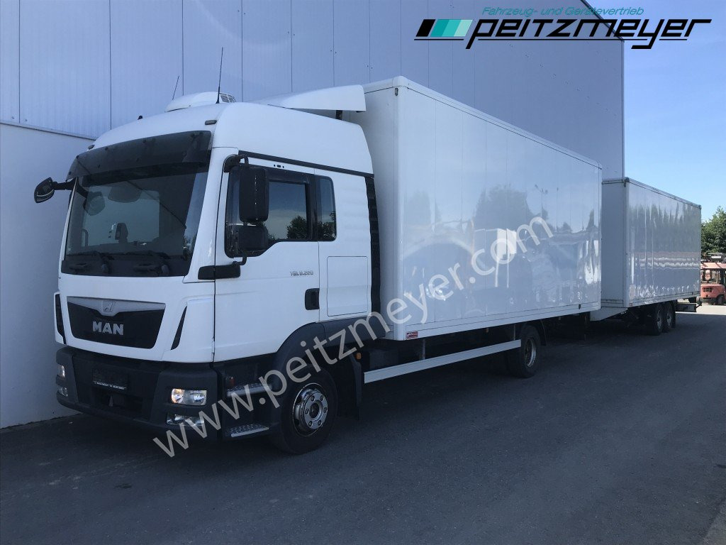 Closed box trailer WEFA Tandemanhänger 10,5 T. Tandem Alukoffer mit Hecktüren: picture 21