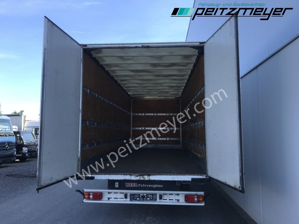 Closed box trailer WEFA Tandemanhänger 10,5 T. Tandem Alukoffer mit Hecktüren: picture 14