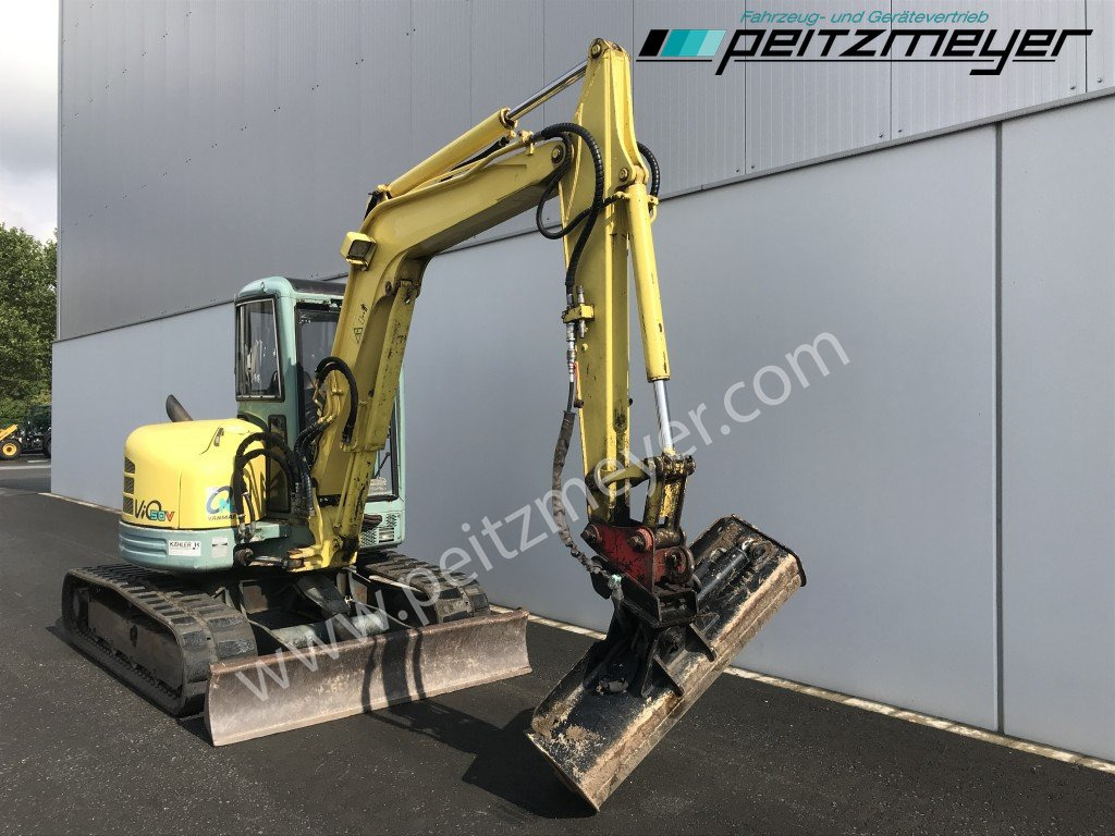 YANMAR MINIBAGGER VIO 50 V hydr. Schwenklöffel - Mini excavator: picture 2 YANMAR MINIBAGGER VIO 50 V hydr. Schwenklöffel - Mini excavator: picture 2