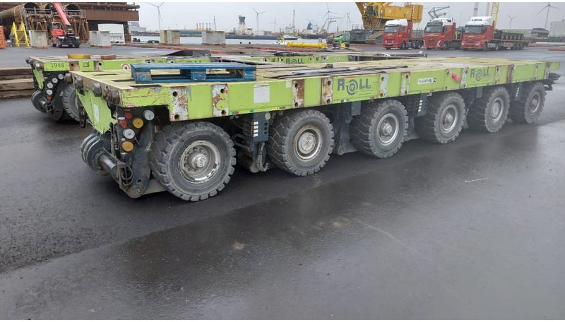 SCHEUERLE PEKZ 210.12.4 210ton SPMT (2pcs available) - Low loader semi-trailer: picture 1 SCHEUERLE PEKZ 210.12.4 210ton SPMT (2pcs available) - Low loader semi-trailer: picture 1