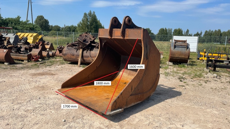 Excavator bucket for Crawler excavator KOMATSU PC290: picture 8