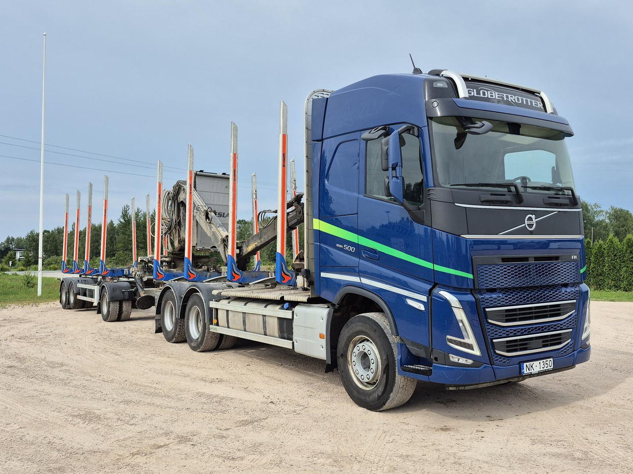 VOLVO FH500 JYKI V31 Kesla - Logging truck: picture 1 VOLVO FH500 JYKI V31 Kesla - Logging truck: picture 1