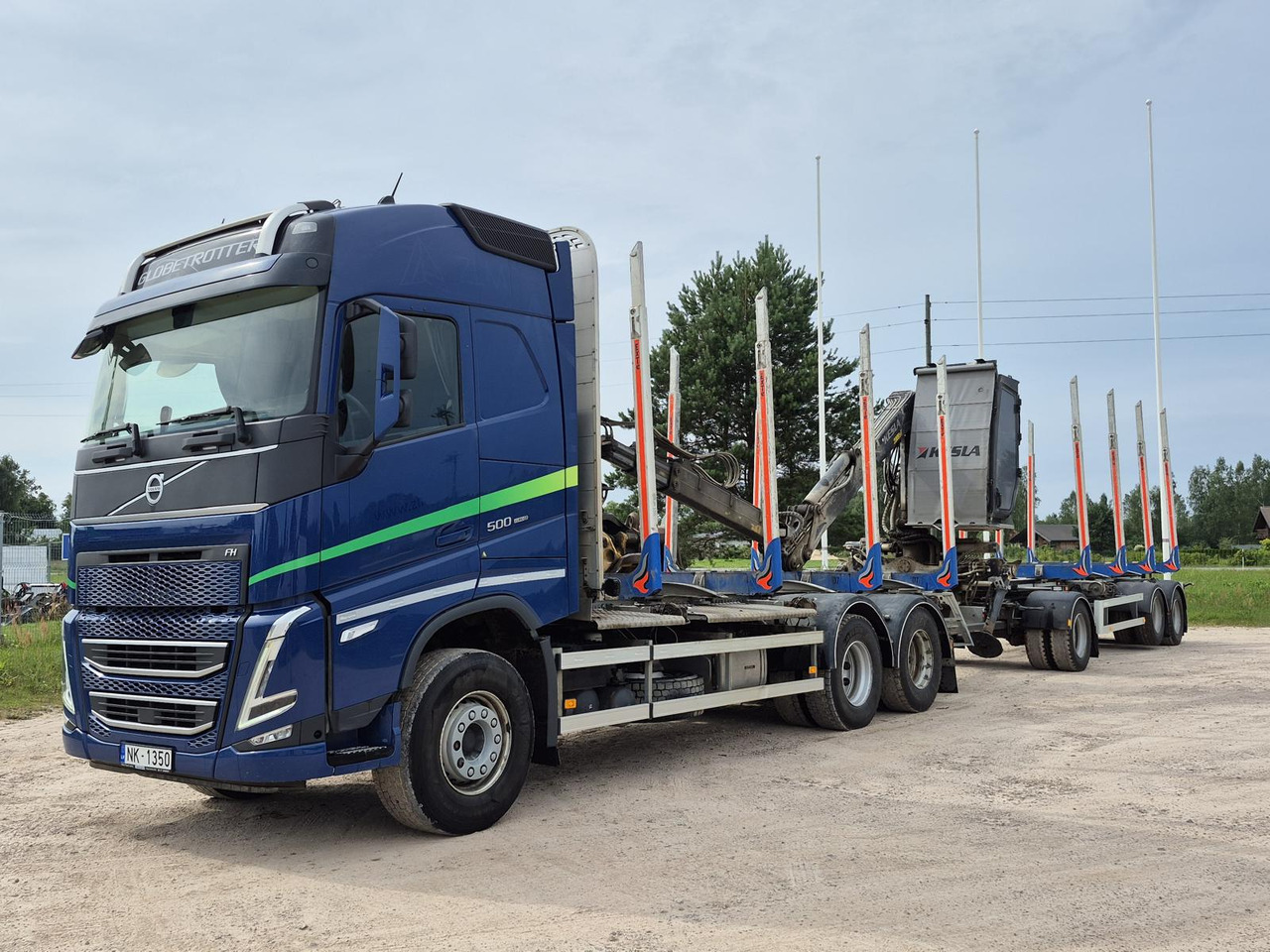 VOLVO FH500 JYKI V31 Kesla - Logging truck: picture 2 VOLVO FH500 JYKI V31 Kesla - Logging truck: picture 2