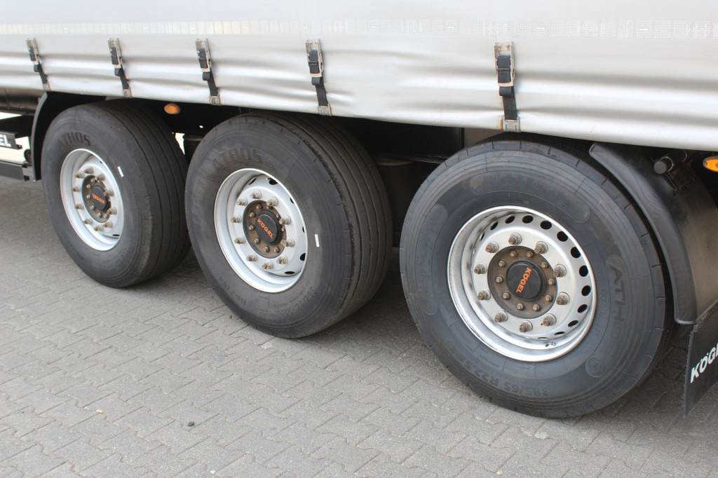 KOEGEL Standard Plane Liftachse Edscha Miete-Rent - Curtainsider semi-trailer: picture 5 KOEGEL Standard Plane Liftachse Edscha Miete-Rent - Curtainsider semi-trailer: picture 5