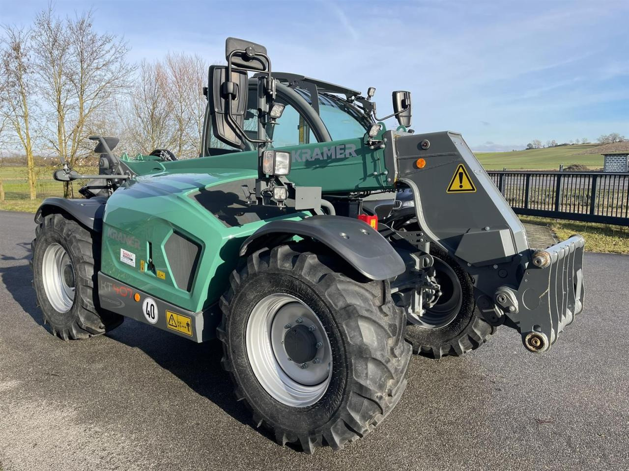 Telescopic handler Kramer KT 407 317Bh TOP neuwertig: picture 8 Telescopic handler Kramer KT 407 317Bh TOP neuwertig: picture 8