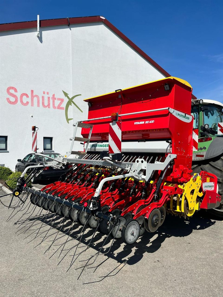 Pöttinger Vitasem 302 ADD + Pöttinger Lion 303.12 WG, Kombi - Combine seed drill: picture 1 Pöttinger Vitasem 302 ADD + Pöttinger Lion 303.12 WG, Kombi - Combine seed drill: picture 1