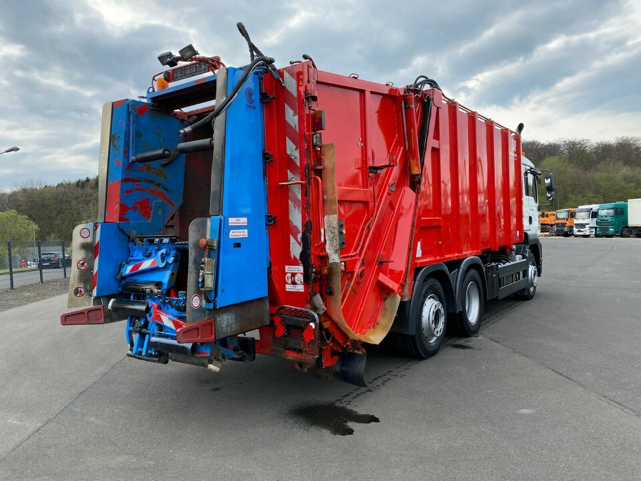 Garbage truck MAN TGA 26.320  Schörling  3 R 20 SEW/0 Presswagen MAN TGA 26.320  Schörling  3 R 20 SEW/0 Presswagen: picture 8