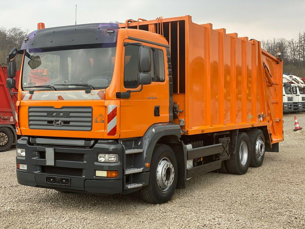 MAN TGA 28.310 6x2 Haller X 2 Partikelfilter - Garbage truck: picture 1 MAN TGA 28.310 6x2 Haller X 2 Partikelfilter - Garbage truck: picture 1