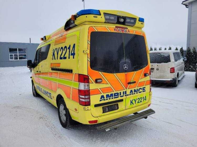 MERCEDES – BENZ SPRINTER 3.0D AMBULANCE (TAMLANS) KLIMA, 11.2016, EURO 6  - Ambulance: picture 5 MERCEDES – BENZ SPRINTER 3.0D AMBULANCE (TAMLANS) KLIMA, 11.2016, EURO 6  - Ambulance: picture 5