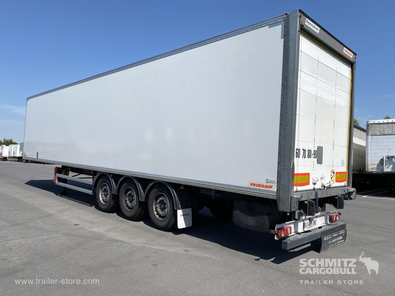 Closed box semi-trailer FRUEHAUF Dryfreight Standard Roller shutter door: picture 6