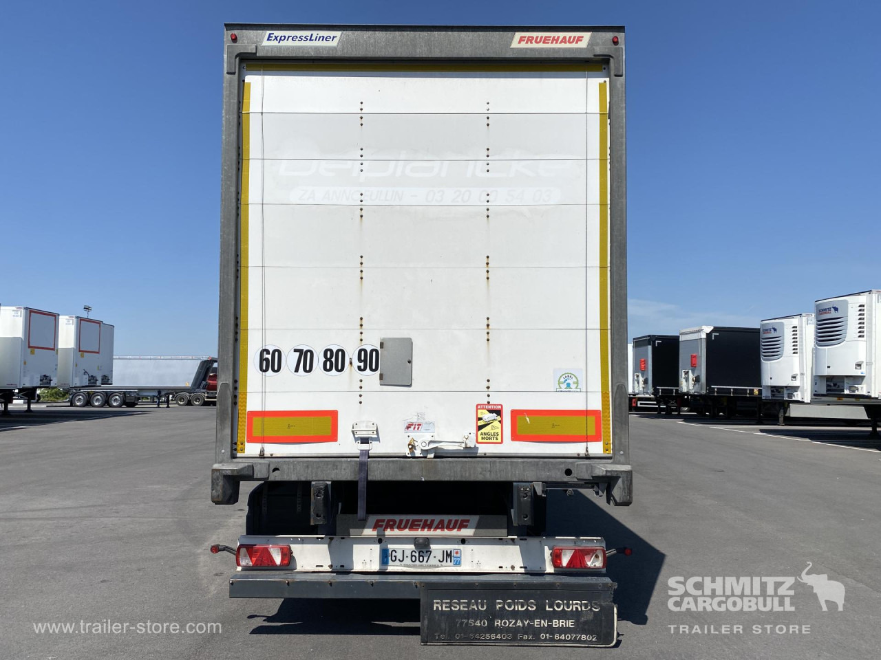 Closed box semi-trailer FRUEHAUF Dryfreight Standard Roller shutter door: picture 13