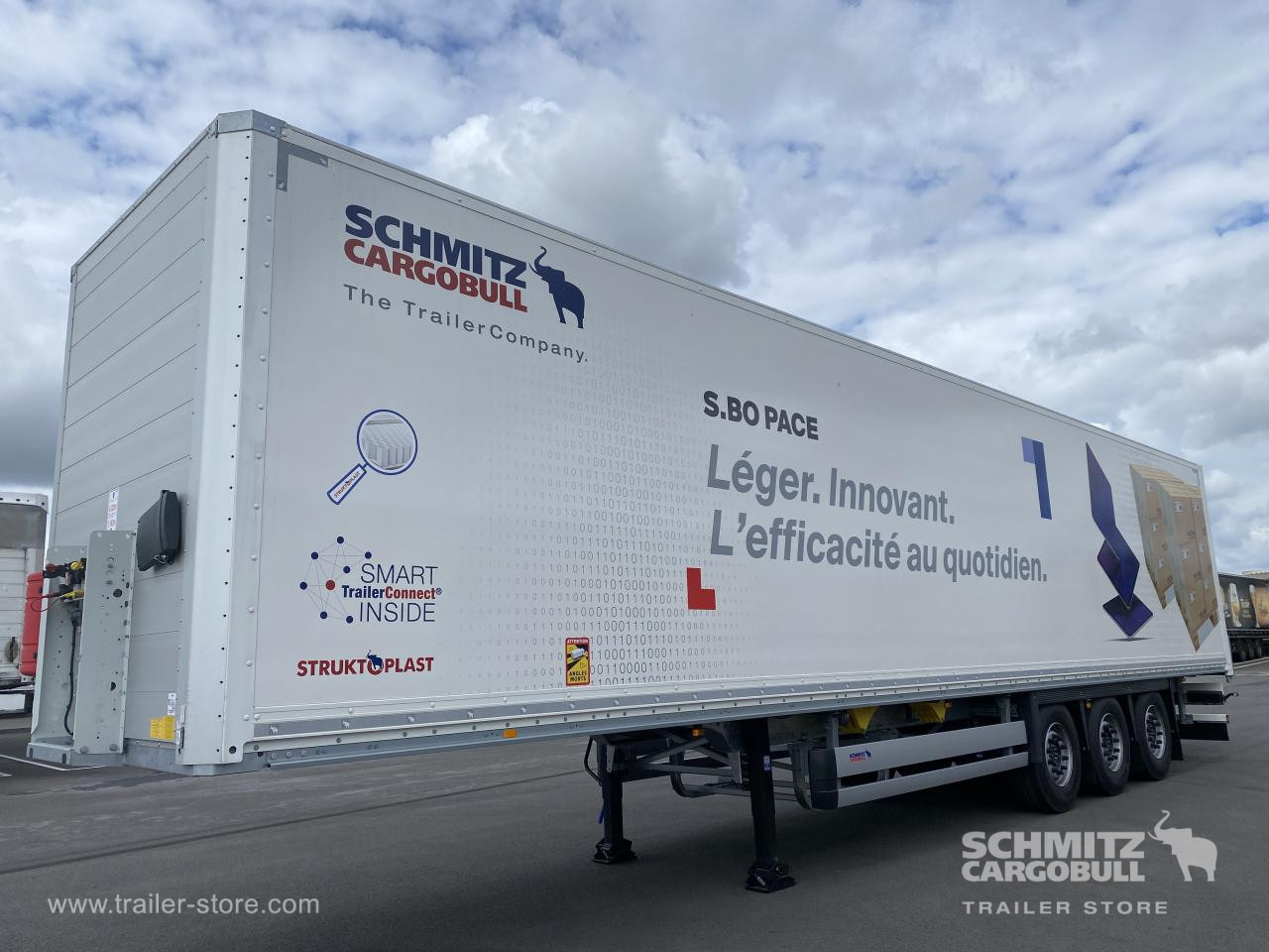 SCHMITZ Dryfreight - Closed box semi-trailer: picture 4 SCHMITZ Dryfreight - Closed box semi-trailer: picture 4