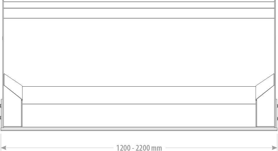 Hochkippschaufel Frontladerschaufel Schaufel Euro Fendt - Loader bucket: picture 4 Hochkippschaufel Frontladerschaufel Schaufel Euro Fendt - Loader bucket: picture 4
