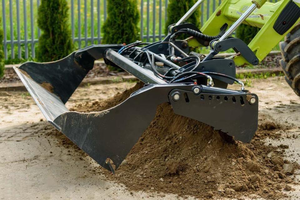 Klappschaufel 4 in 1 mini Schaufel Radlader Weidemann Cat Euro - Loader bucket: picture 2 Klappschaufel 4 in 1 mini Schaufel Radlader Weidemann Cat Euro - Loader bucket: picture 2