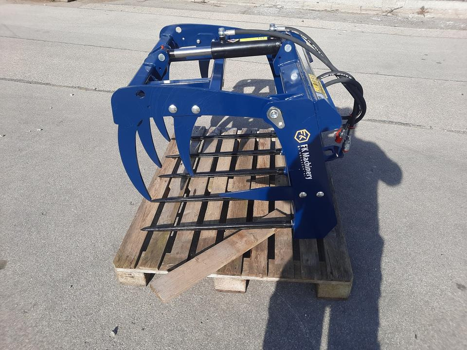 Krokodilgebiss mini Greifschaufel Frontlader Hoflader Euro - Silage equipment: picture 2 Krokodilgebiss mini Greifschaufel Frontlader Hoflader Euro - Silage equipment: picture 2