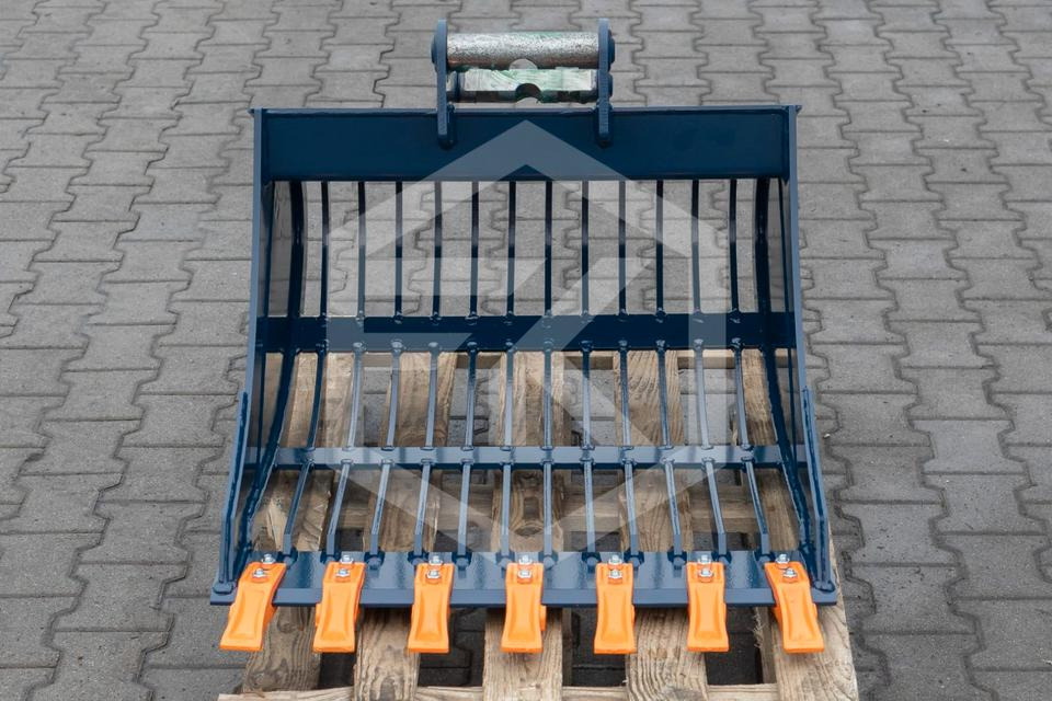 Sieblöffel 2,6 - 3,5 Baggerschaufel Grabenräumlöffel Minibagger - Sorting bucket for Mini excavator: picture 2 Sieblöffel 2,6 - 3,5 Baggerschaufel Grabenräumlöffel Minibagger - Sorting bucket for Mini excavator: picture 2