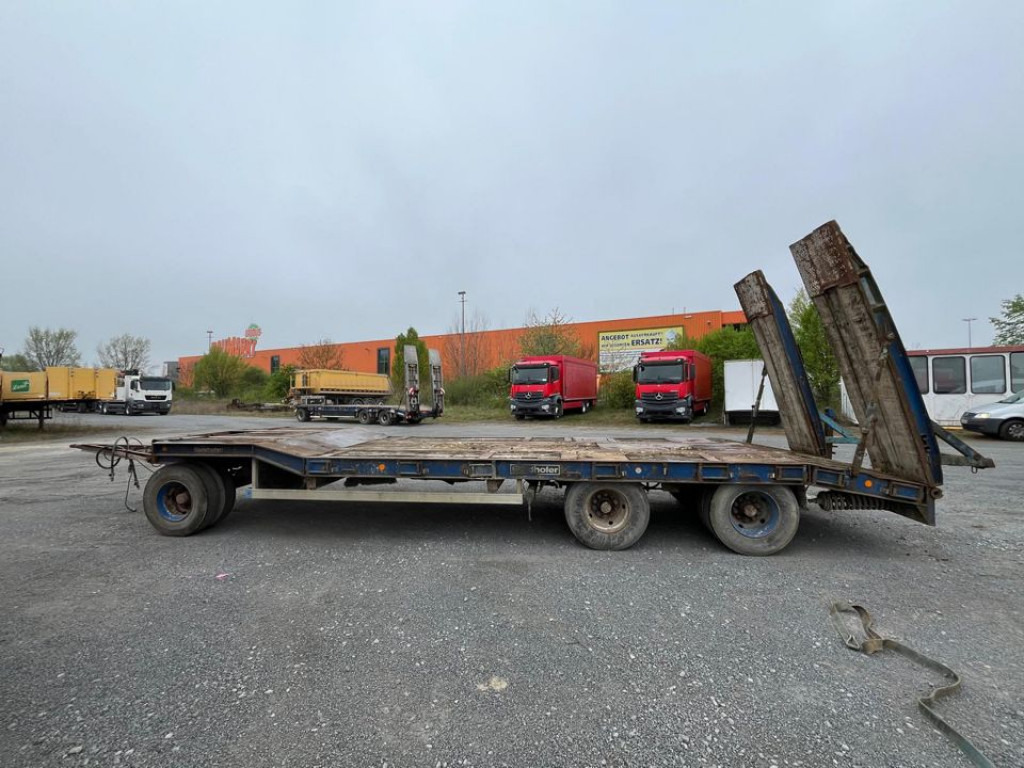 GOLDHOFER GOLDHOFER Tieflader Tiefladeranhänger TU 3-24/80 Rampen - Low loader trailer: picture 5 GOLDHOFER GOLDHOFER Tieflader Tiefladeranhänger TU 3-24/80 Rampen - Low loader trailer: picture 5