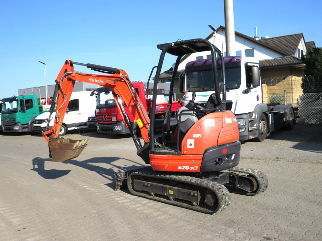 KUBOTA Minibagger U 20 - 3 Minibagger Kurzheck - Mini excavator: picture 3 KUBOTA Minibagger U 20 - 3 Minibagger Kurzheck - Mini excavator: picture 3