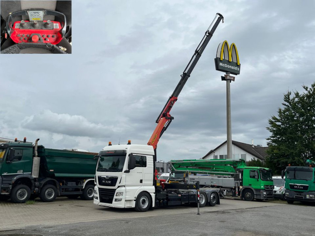 MAN MAN TG-X Pritsche Kran 26.460 6x2-2 BL PK 24.001/Funk Lenk - Dropside/ Flatbed truck, Crane truck: picture 3 MAN MAN TG-X Pritsche Kran 26.460 6x2-2 BL PK 24.001/Funk Lenk - Dropside/ Flatbed truck, Crane truck: picture 3