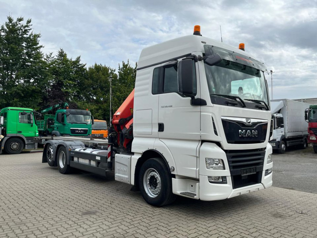 MAN MAN TG-X Pritsche Kran 26.460 6x2-2 BL PK 24.001/Funk Lenk - Dropside/ Flatbed truck, Crane truck: picture 2 MAN MAN TG-X Pritsche Kran 26.460 6x2-2 BL PK 24.001/Funk Lenk - Dropside/ Flatbed truck, Crane truck: picture 2