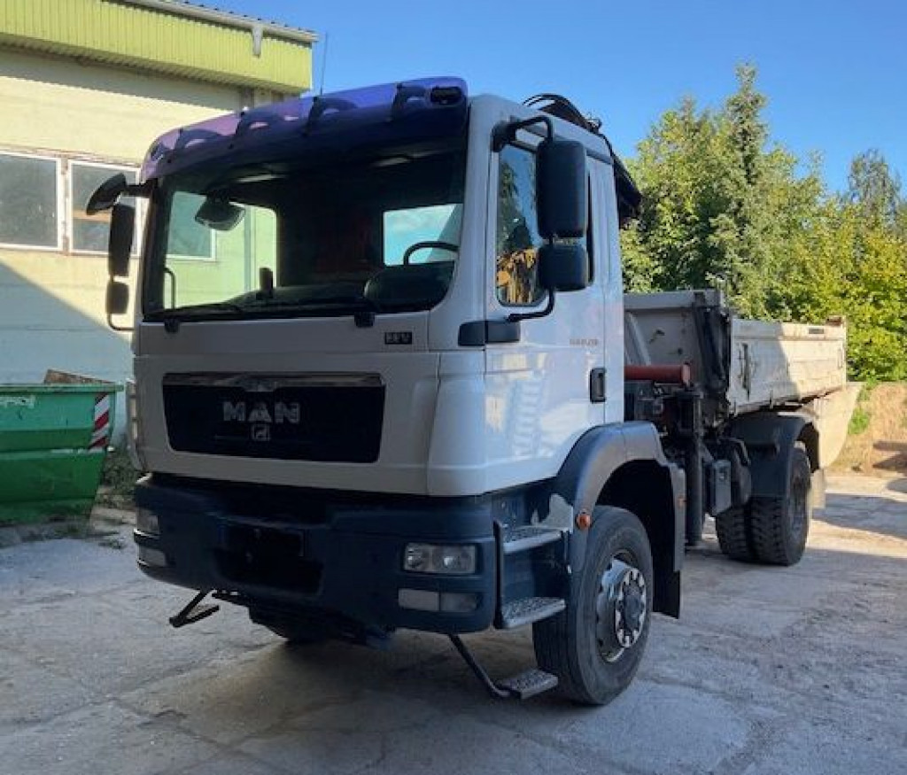 MAN TG-M 18.290 4x4 BB 2-Achs Allradkipper Kran Atlas 105+Funk - Tipper, Crane truck: picture 2 MAN TG-M 18.290 4x4 BB 2-Achs Allradkipper Kran Atlas 105+Funk - Tipper, Crane truck: picture 2