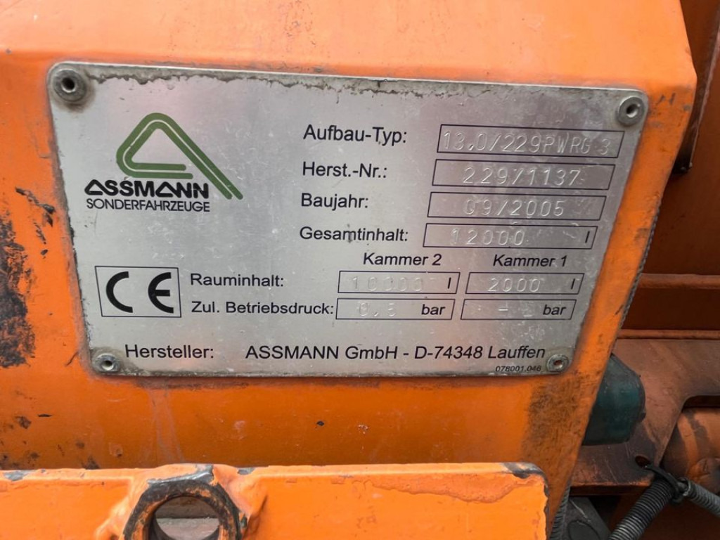 MERCEDES-BENZ Actros 2644 L 6x4 Saug + Spülwagen Kombi Saug+Spül super Zustand - Vacuum truck: picture 3 MERCEDES-BENZ Actros 2644 L 6x4 Saug + Spülwagen Kombi Saug+Spül super Zustand - Vacuum truck: picture 3