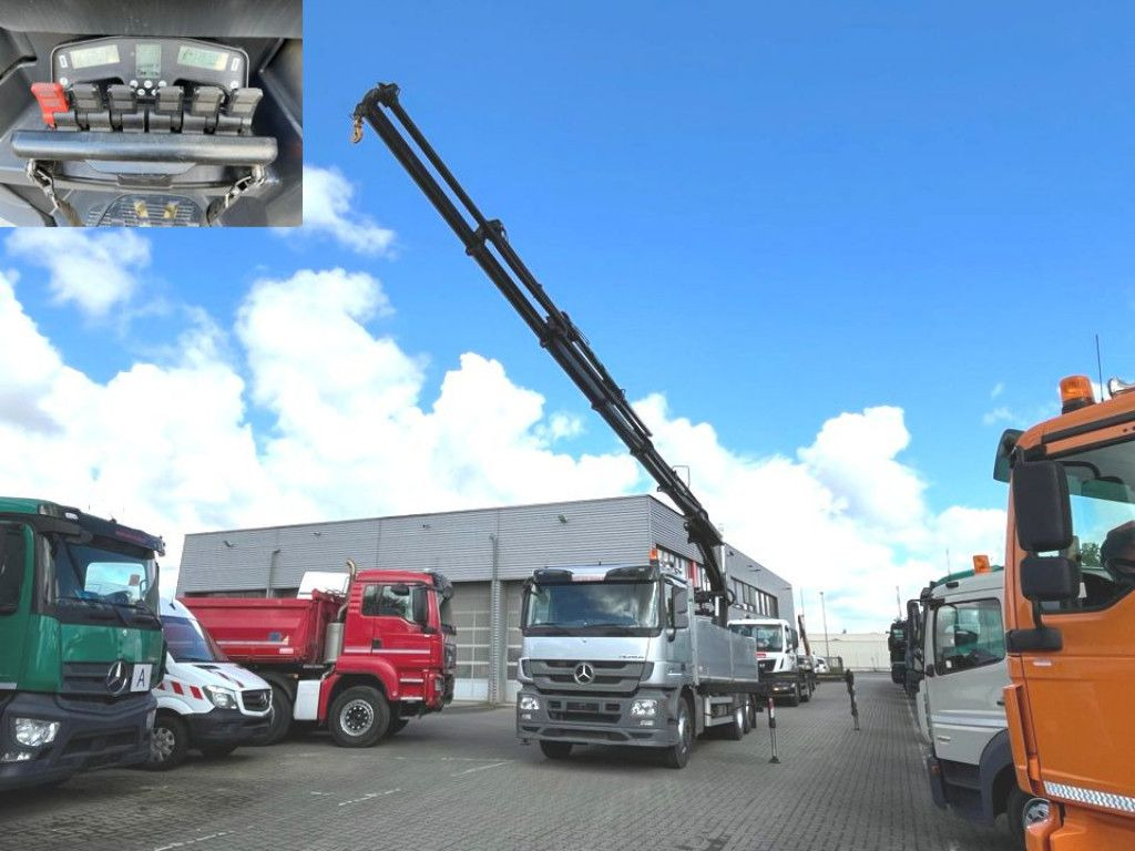 Mercedes-Benz Actros 2546 L 6x2 Pritsche Heckkran Hiab 288 6x - Crane truck, Dropside/ Flatbed truck: picture 1 Mercedes-Benz Actros 2546 L 6x2 Pritsche Heckkran Hiab 288 6x - Crane truck, Dropside/ Flatbed truck: picture 1