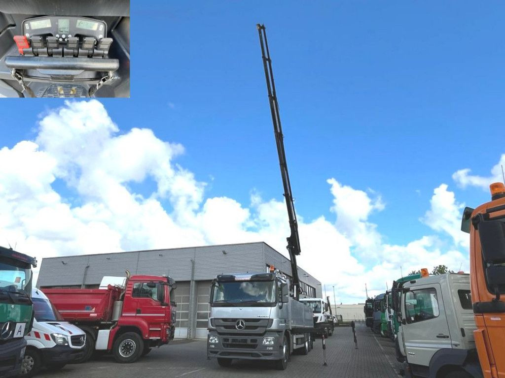 Mercedes-Benz Actros 2546 L 6x2 Pritsche Heckkran Hiab 288 6x - Crane truck, Dropside/ Flatbed truck: picture 4 Mercedes-Benz Actros 2546 L 6x2 Pritsche Heckkran Hiab 288 6x - Crane truck, Dropside/ Flatbed truck: picture 4