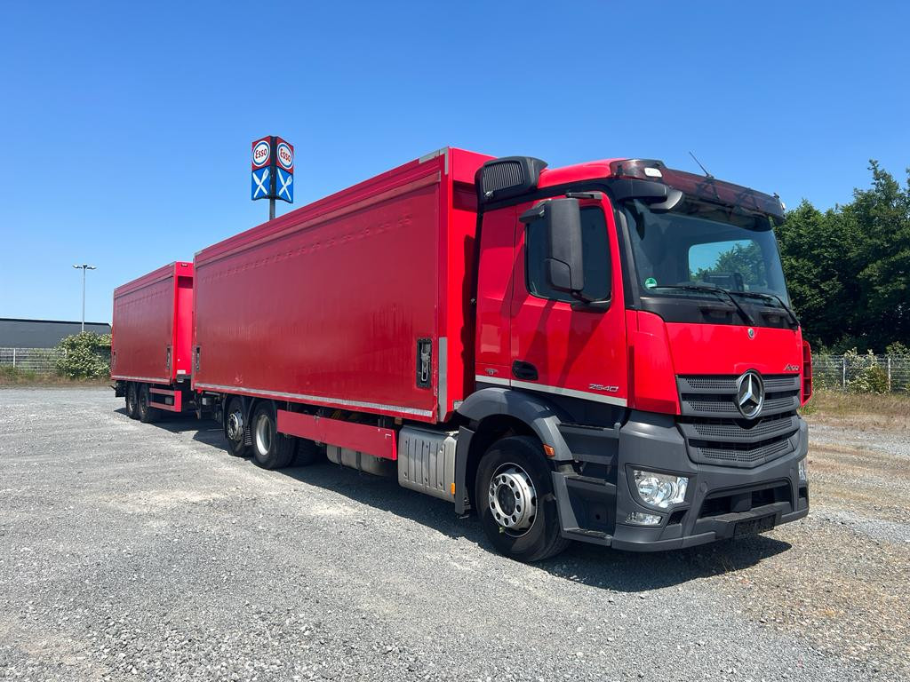 Mercedes-Benz Antos Pritsche LBW 2540 L 6x2 - Curtainsider truck: picture 4 Mercedes-Benz Antos Pritsche LBW 2540 L 6x2 - Curtainsider truck: picture 4