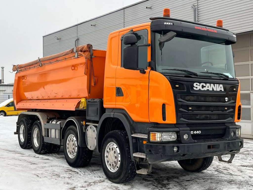 SCANIA (S) G 4 Achs Muldenkipper 440 8x4 Meiller - Tipper: picture 2 SCANIA (S) G 4 Achs Muldenkipper 440 8x4 Meiller - Tipper: picture 2