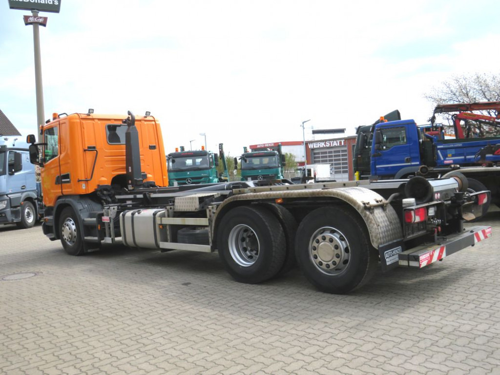 Hook lift truck SCANIA (S) G 410 LB 6x2*4HNA Abrollkipper Lift+Lenkachse 289TKM: picture 8