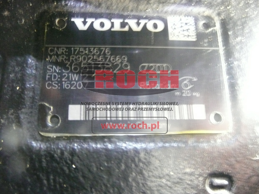 VOLVO 17513676 R902567669 16207 + 17507437 R902567004 R902567672 39949 - Hydraulic pump: picture 2 VOLVO 17513676 R902567669 16207 + 17507437 R902567004 R902567672 39949 - Hydraulic pump: picture 2