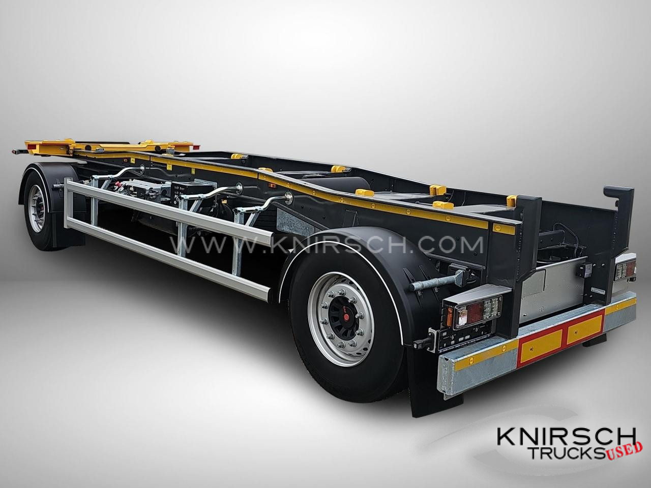 HUEFFERMANN KOMMUNAL 2-A-Schlitt -HSA - Roll-off/ Skip trailer: picture 1 HUEFFERMANN KOMMUNAL 2-A-Schlitt -HSA - Roll-off/ Skip trailer: picture 1