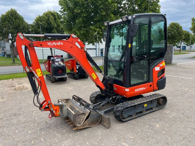 Kubota KX 019-4, Bj 22, 625 BH, Tilt MS01, TL, GL - Mini excavator: picture 1 Kubota KX 019-4, Bj 22, 625 BH, Tilt MS01, TL, GL - Mini excavator: picture 1