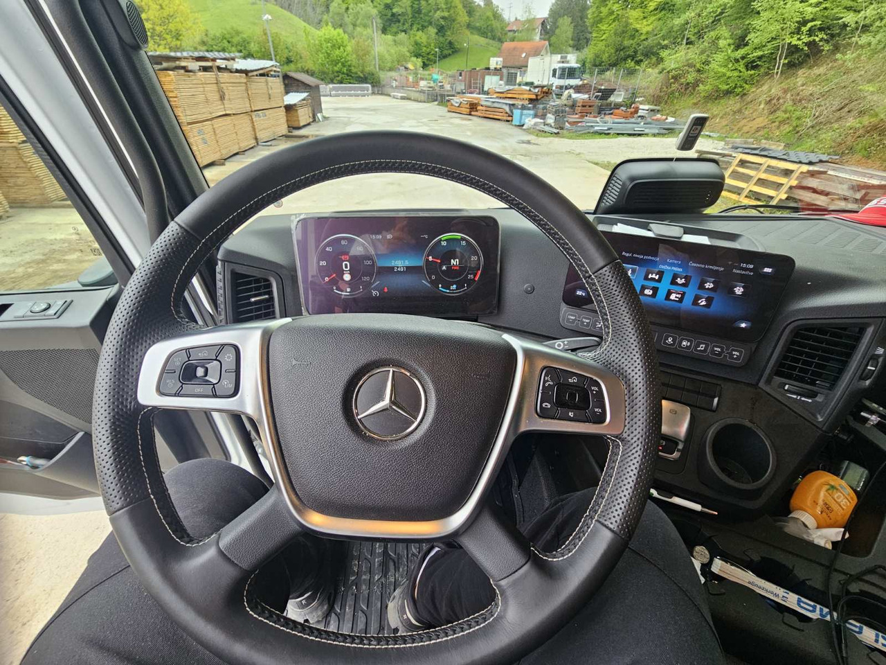 MERCEDES-BENZ Hiab Palfinger Fassi F545-6 JIB-6 - Tipper: picture 5 MERCEDES-BENZ Hiab Palfinger Fassi F545-6 JIB-6 - Tipper: picture 5