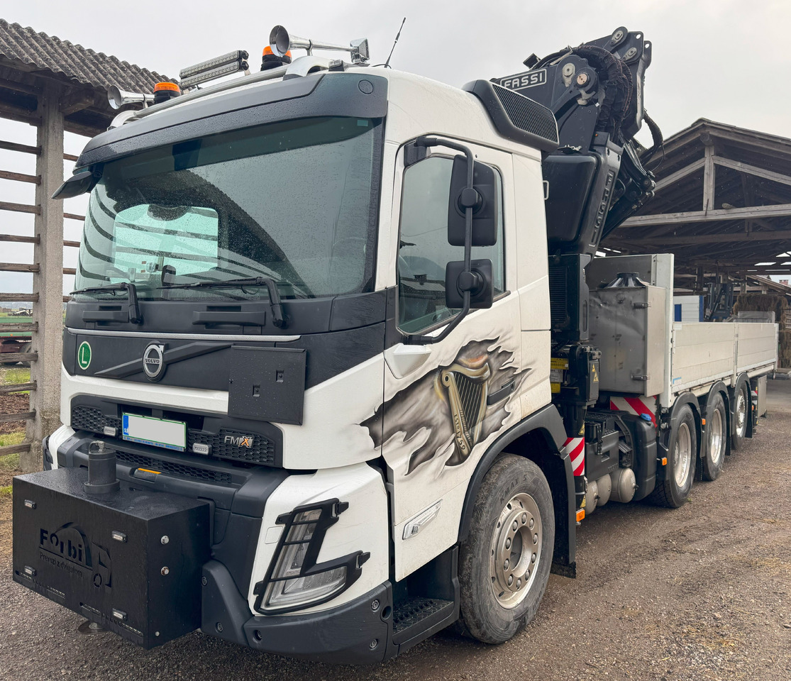 VOLVO Hiab Palfinger Fassi F710-6 JIB-4 - Crane truck: picture 1 VOLVO Hiab Palfinger Fassi F710-6 JIB-4 - Crane truck: picture 1