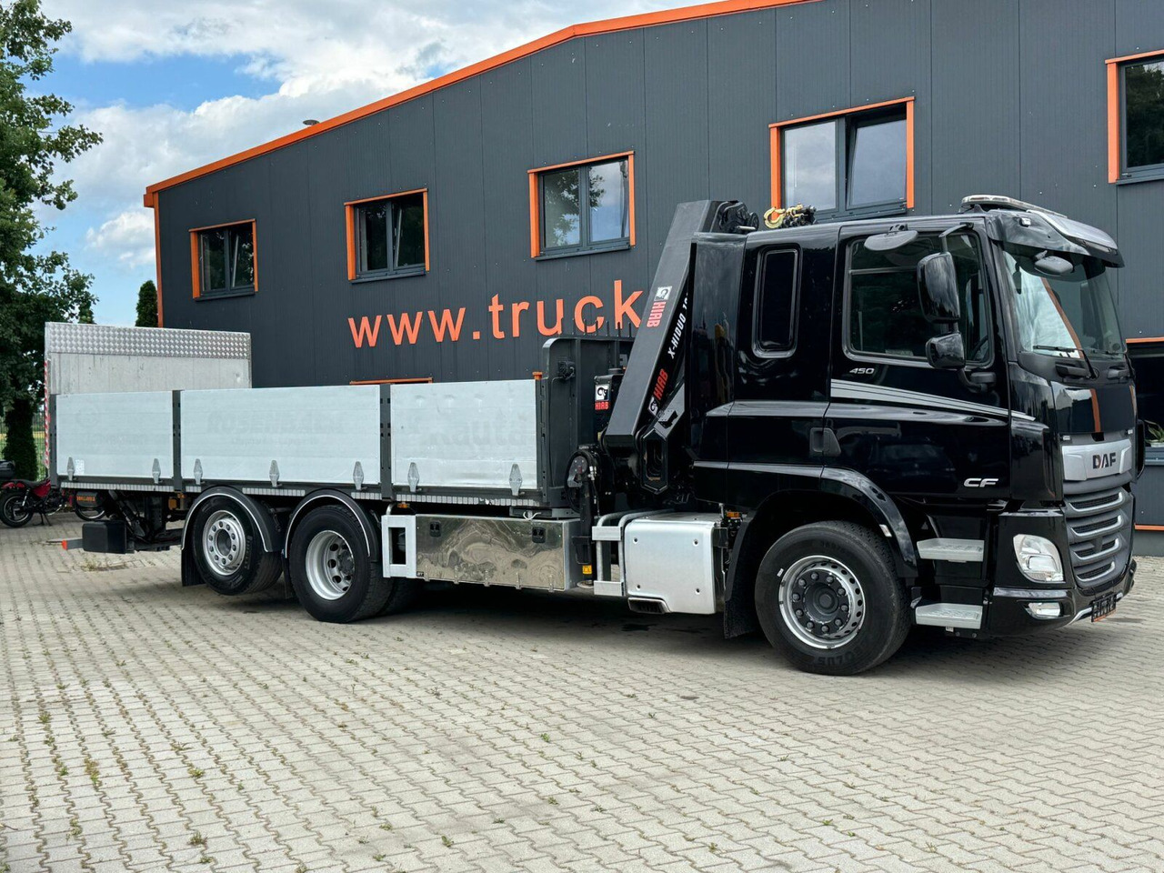 DAF CF 450 FAN 6x2 Pritsche mit Kran HIAB 188 E-6 - Dropside/ Flatbed truck, Crane truck: picture 5 DAF CF 450 FAN 6x2 Pritsche mit Kran HIAB 188 E-6 - Dropside/ Flatbed truck, Crane truck: picture 5