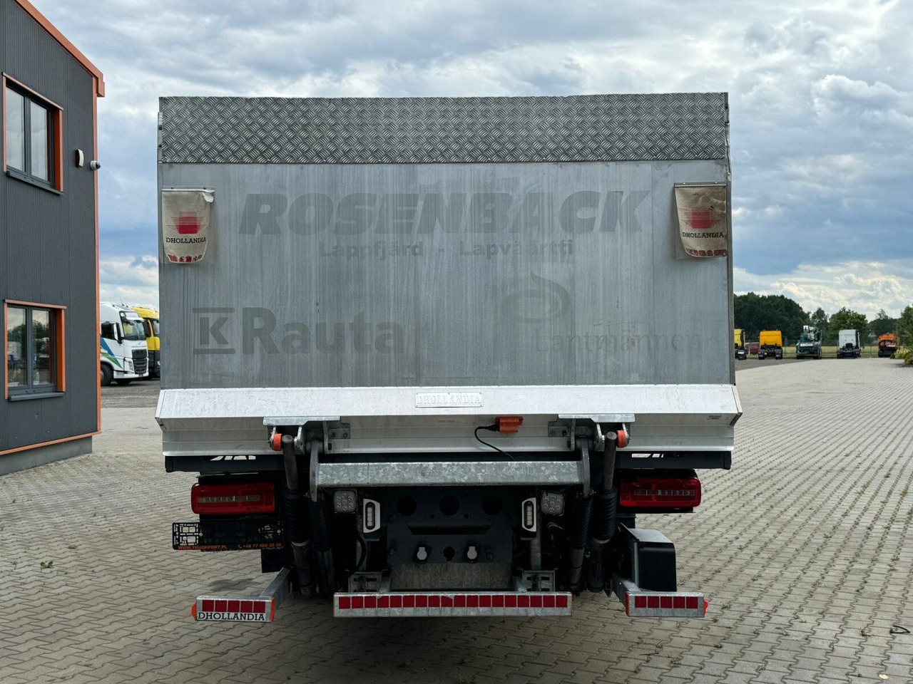 Dropside/ Flatbed truck, Crane truck DAF CF 450 FAN 6x2 Pritsche mit Kran HIAB 188 E-6: picture 7