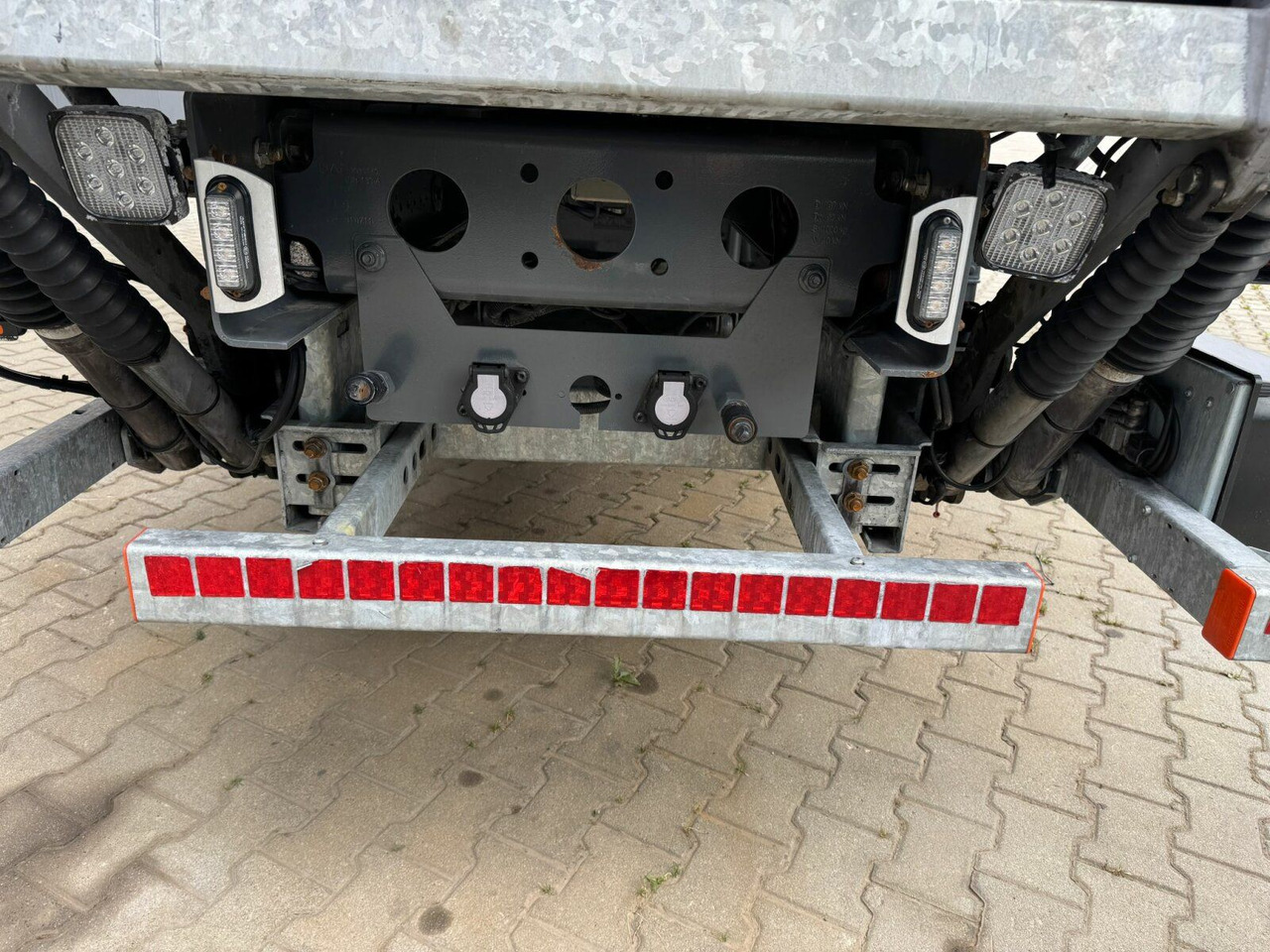 Dropside/ Flatbed truck, Crane truck DAF CF 450 FAN 6x2 Pritsche mit Kran HIAB 188 E-6: picture 26