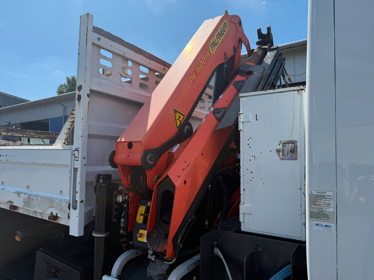 Tipper, Crane truck Iveco ML180E 4x2 DOKA Euro 5 Kipper Kran PK16001K-B: picture 17