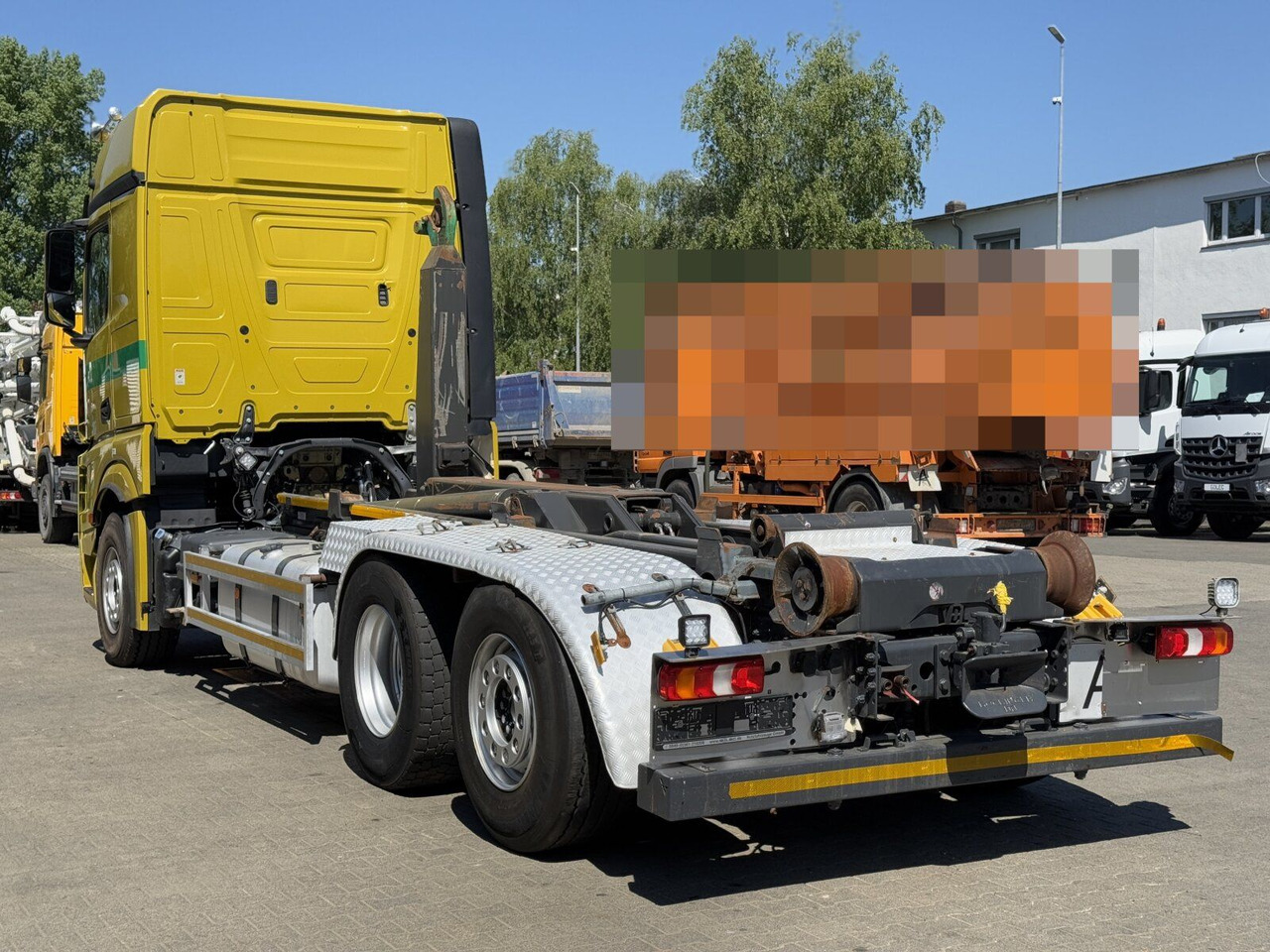 Mercedes-Benz ACTROS 2558 6x2 Abrollkipper *Lenkachse Retarder - Hook lift truck: picture 5 Mercedes-Benz ACTROS 2558 6x2 Abrollkipper *Lenkachse Retarder - Hook lift truck: picture 5