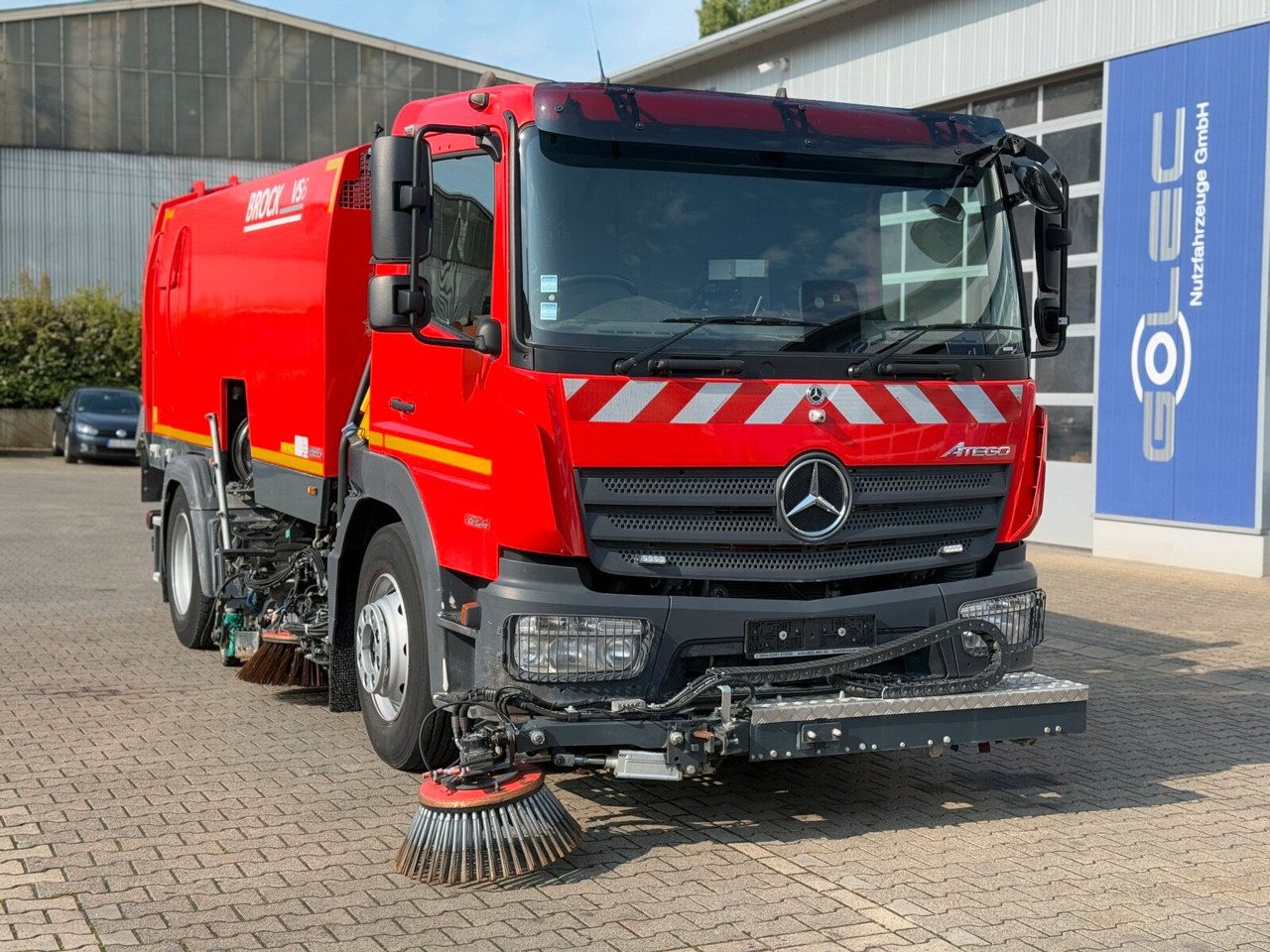 Mercedes-Benz Atego 1324 4x2 Kehrmaschine BROCK HD Anlage - Road sweeper: picture 1 Mercedes-Benz Atego 1324 4x2 Kehrmaschine BROCK HD Anlage - Road sweeper: picture 1