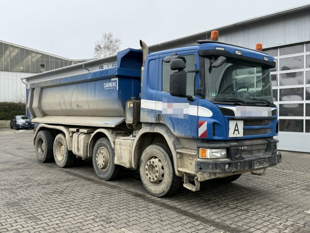Scania P 410 8x4 Muldenkipper Carnehl - Dumper: picture 1 Scania P 410 8x4 Muldenkipper Carnehl - Dumper: picture 1