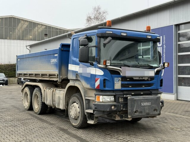 Scania P 450 6x4 Dreiseitenkipper Carnehl Winterplatte - Tipper: picture 1 Scania P 450 6x4 Dreiseitenkipper Carnehl Winterplatte - Tipper: picture 1