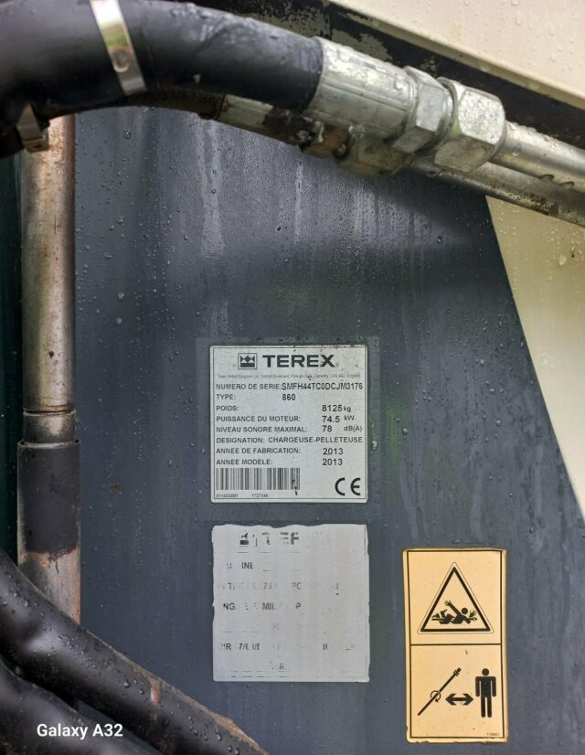 Terex 860 SX Baggerlader Baujahr 2013 - Backhoe loader: picture 4 Terex 860 SX Baggerlader Baujahr 2013 - Backhoe loader: picture 4