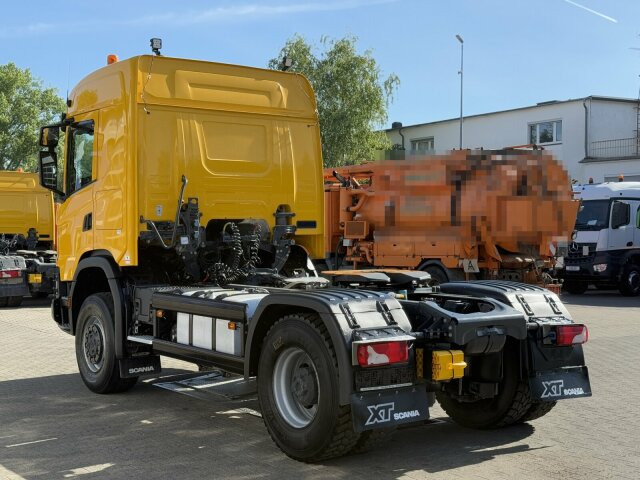 Tractor unit Scania G450 XT 4x4 Euro 6 SZM Kipphydraulik Blatt/ Luft: picture 11