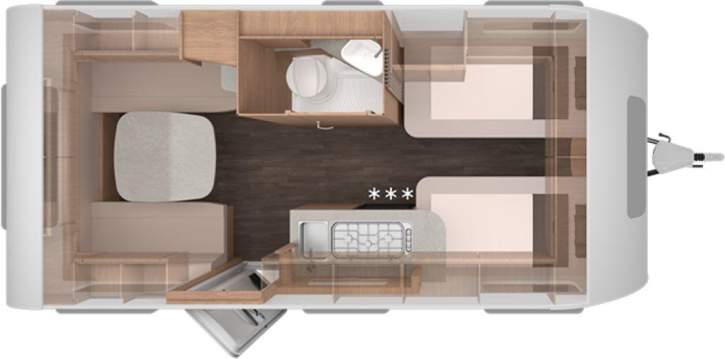 Knaus Sport 460 EU Auflastung 1800 kg - Caravan: picture 2 Knaus Sport 460 EU Auflastung 1800 kg - Caravan: picture 2