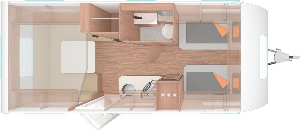 Weinsberg CaraOne 540 EUH Messefahrzeug CMT - Caravan: picture 2 Weinsberg CaraOne 540 EUH Messefahrzeug CMT - Caravan: picture 2